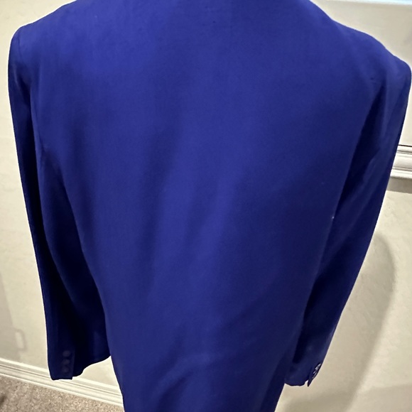 Beautiful Vintage Royal Blue Liz Claiborne Blazer - Picture 3 of 6